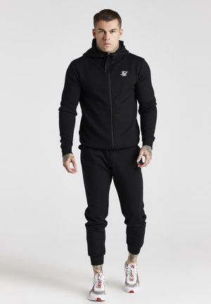 TWIN ZIP THROUGH AND PANTS - Tuta - black