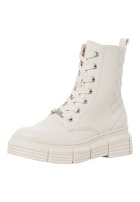 s.Oliver Stivaletti con plateau - cream