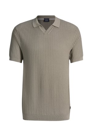 JOOP!, JOOP! STRICKSHIRT BAROON - Polo - khaki
