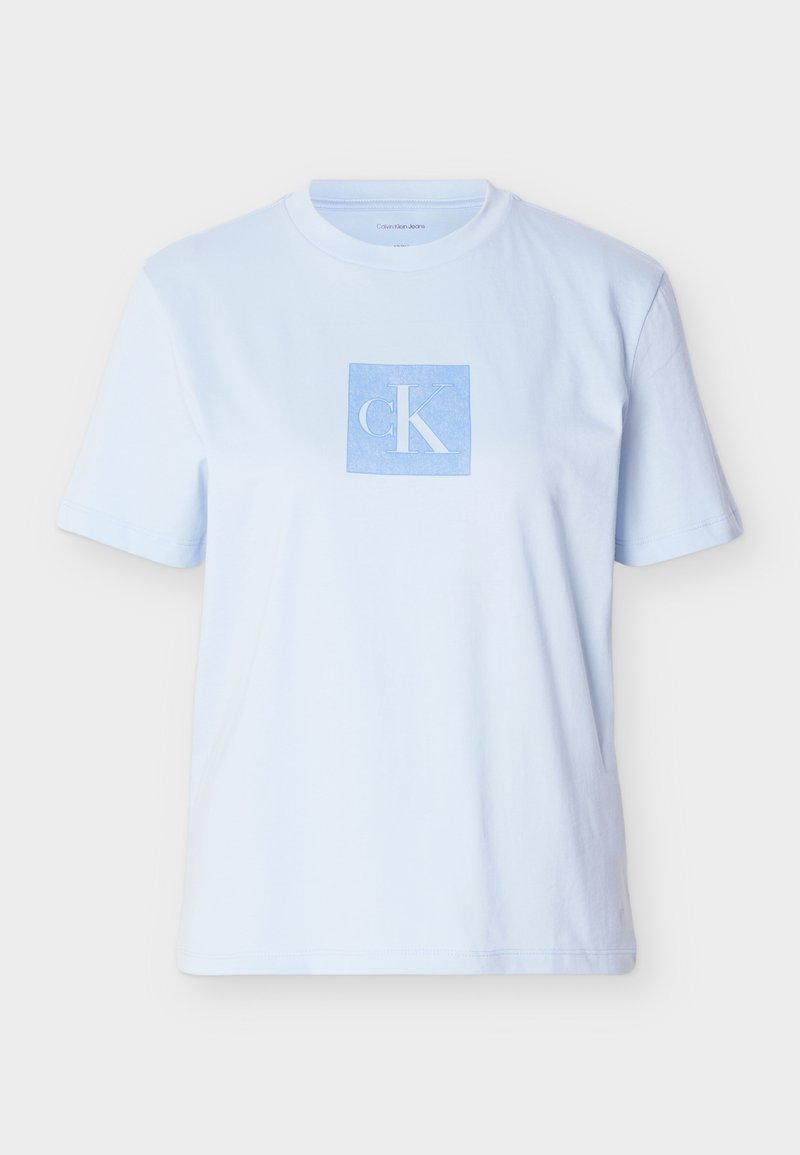 Calvin Klein Jeans T-shirt print lichtblauw