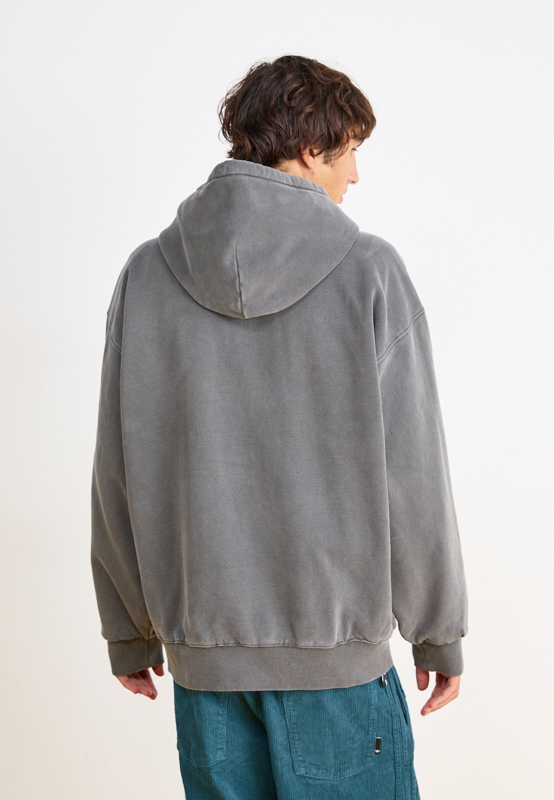 Carhartt WIP HOODED VISTA - Zip-up sweatshirt - graphite garment