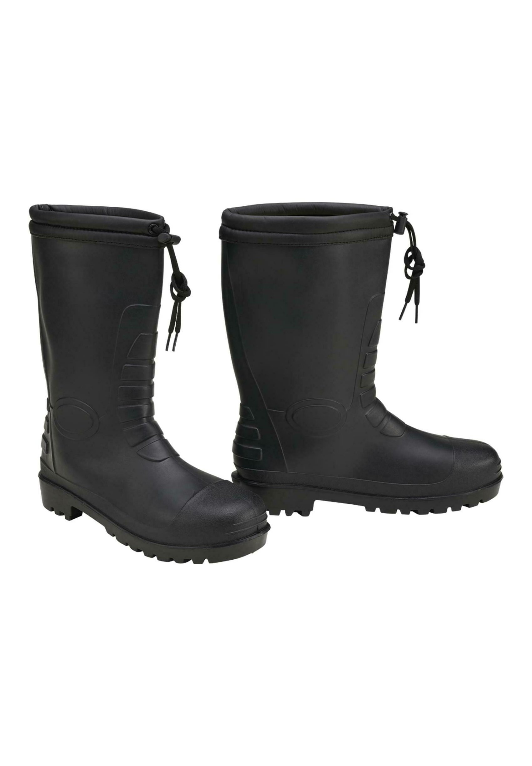 DESIGN - Stivaletti In Pelle Sintetica Neri Con Suola Spessa - Foto 10