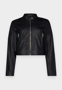 ONLAMIA MOTO JACKET  - Bunda z umělé kůže - black