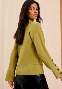 Love & Roses Strickpullover - green