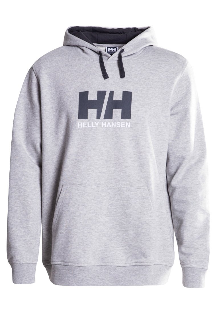 Luvtröja grey melange Luvtröja grey melange