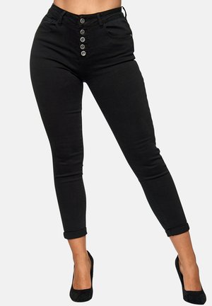 HIGHWAIST - Vaqueros pitillo - schwarz