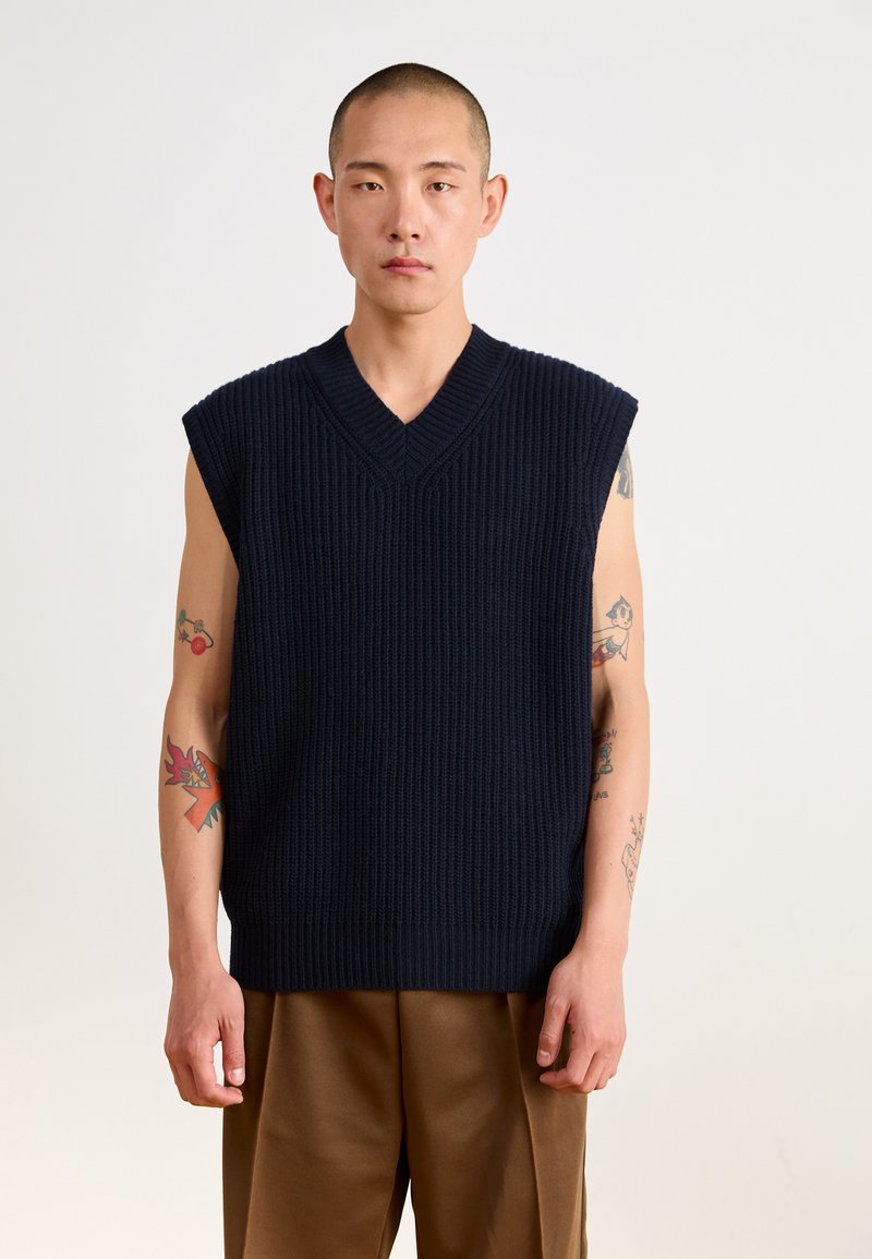 Carhartt WIP MARLON - Jersey de punto - dark navy