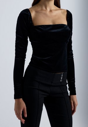 Maglietta a manica lunga - black