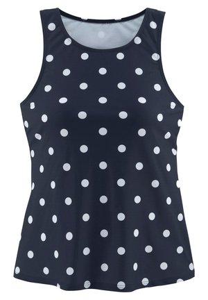 LASCANA, Strandaccessoire - marine/weiß