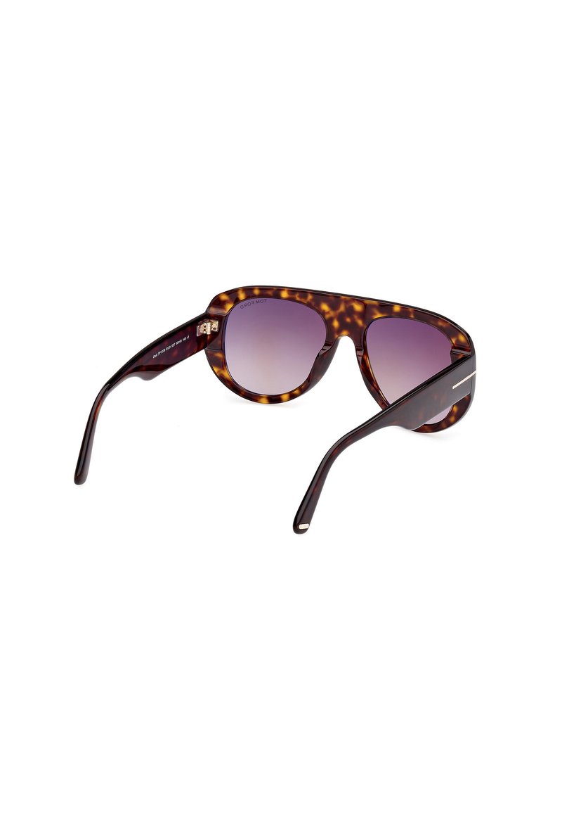 Lunettes De Soleil Boort Badagarang - Modèle Shiny Tortoise, Verres Violets - Taille Unisexe Neuve Avec étiquettes