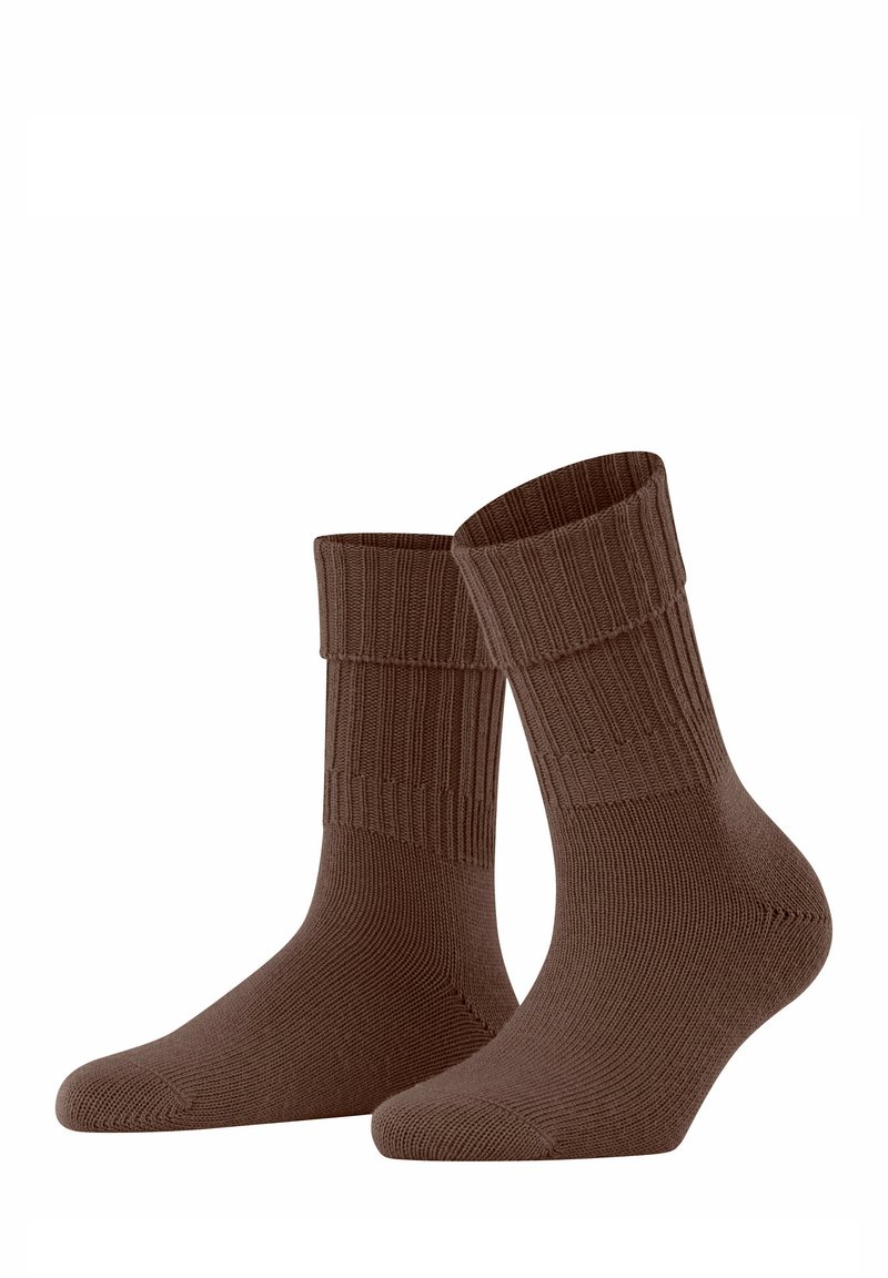 FALKE STRIGGINGS RIB - Socken - cinnamon