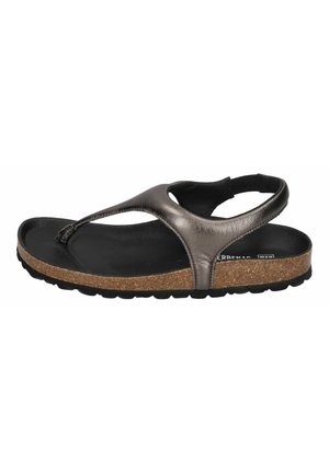 VERBENAS T-bar sandals - plomo