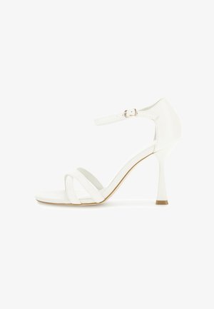 CAFèNOIR High heeled sandals - white porcelain