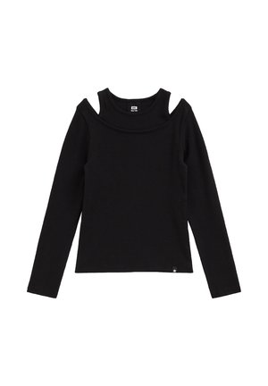 WE Fashion, Langærmet T-shirt - black