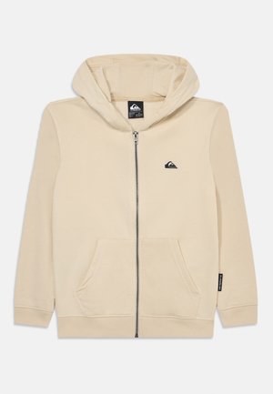 Quiksilver BASIC HOOD ZIP YOUTH UNISEX - Zip-up sweatshirt - birch