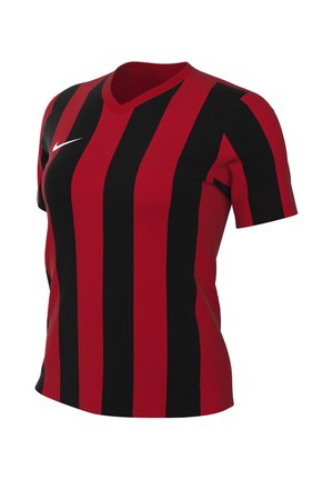 Nike Performance, STRIPED DIVISION V TRIKOT DAMEN WEISS FUSSBALL - TEAMSPORT TEXTIL-TRIKOTS - Maglia da calcio - rotschwarz