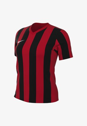Nike Performance, STRIPED DIVISION V TRIKOT DAMEN WEISS FUSSBALL - TEAMSPORT TEXTIL-TRIKOTS - Maglia da calcio - rotschwarz