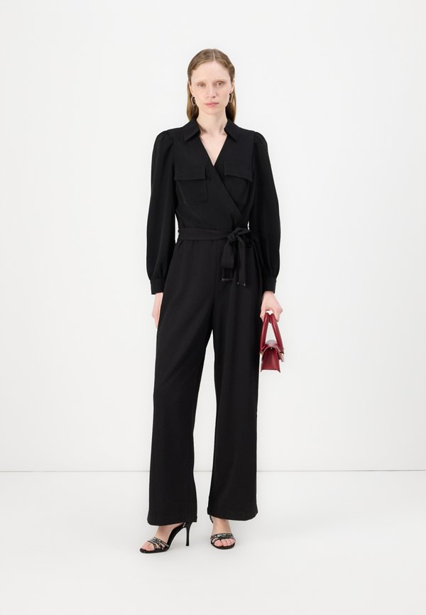 BALLOON SLEEVE WITH COLLAR AND UTILITY POCKETS - Jumpsuit3