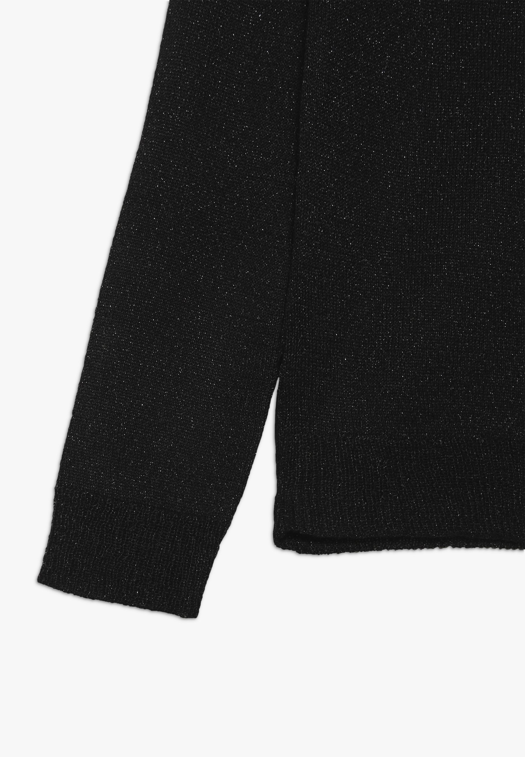 glitter cardigan black