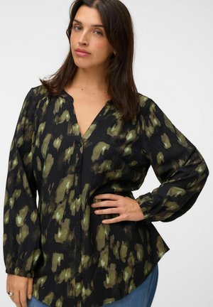 Vero Moda Curve, SHIRT VMCLANINI SHIRT - Blouse - black