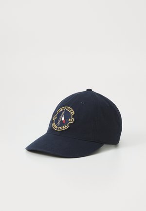 GRAPHIC WASHED 6 PANEL - Gorra - space blue