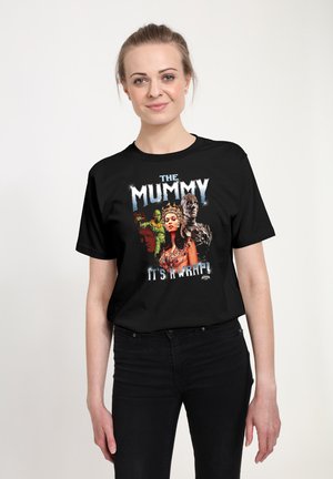 HORRORLINE IT'S A WRAP - Print T-shirt - black