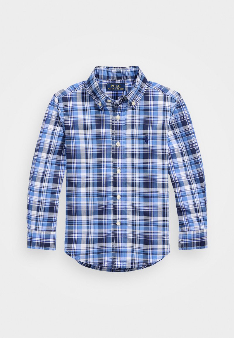 Polo Ralph Lauren STRIPED COTTON POPLIN SHIRT - Marškiniai - blue multi