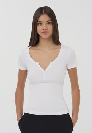 Terranova, PACK OF 2 PLAIN - T-shirt basic - 2x White