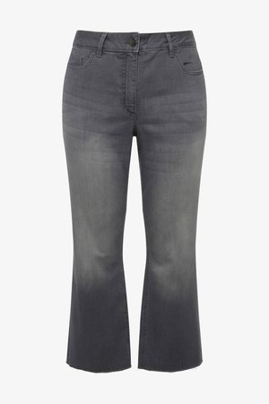 Angel of Style, 7/8 CLAIRE STRETCHKOMFORT GESCHNITTENER SAUM 5-POCKET - Jean slim - medium gray