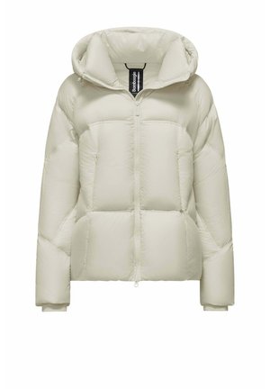 Gewatteerde jas - white swan