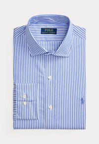 CUSTOM FIT STRIPED POPLIN SHIRT
 - Button down-skjorte - 7089 brisk blue/white