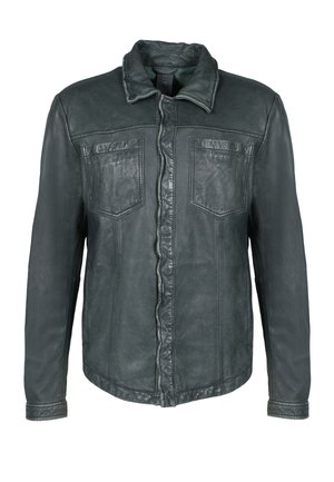 Freaky Nation CRUSH - Chaqueta de cuero - used black