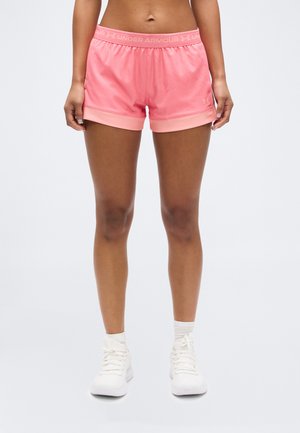 TECH PLAY UP COLORBLOCK - Pantalón corto de deporte - bittersweet pink/posh pink