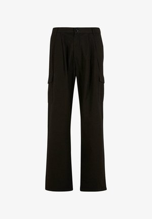 Urban Classics WIDE - Kargopüksid - black