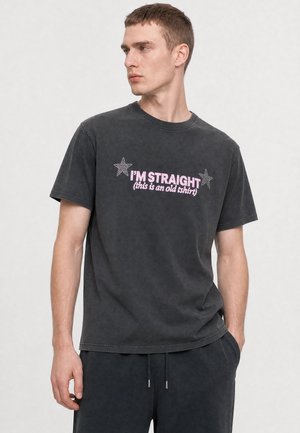 Carne Bollente, VINTAGE LOVER UNISEX - Μπλουζάκι με στάμπα - anthracite