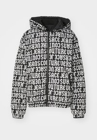 REVERSIBLE MONOGRAM - Gewatteerde jas - black/white