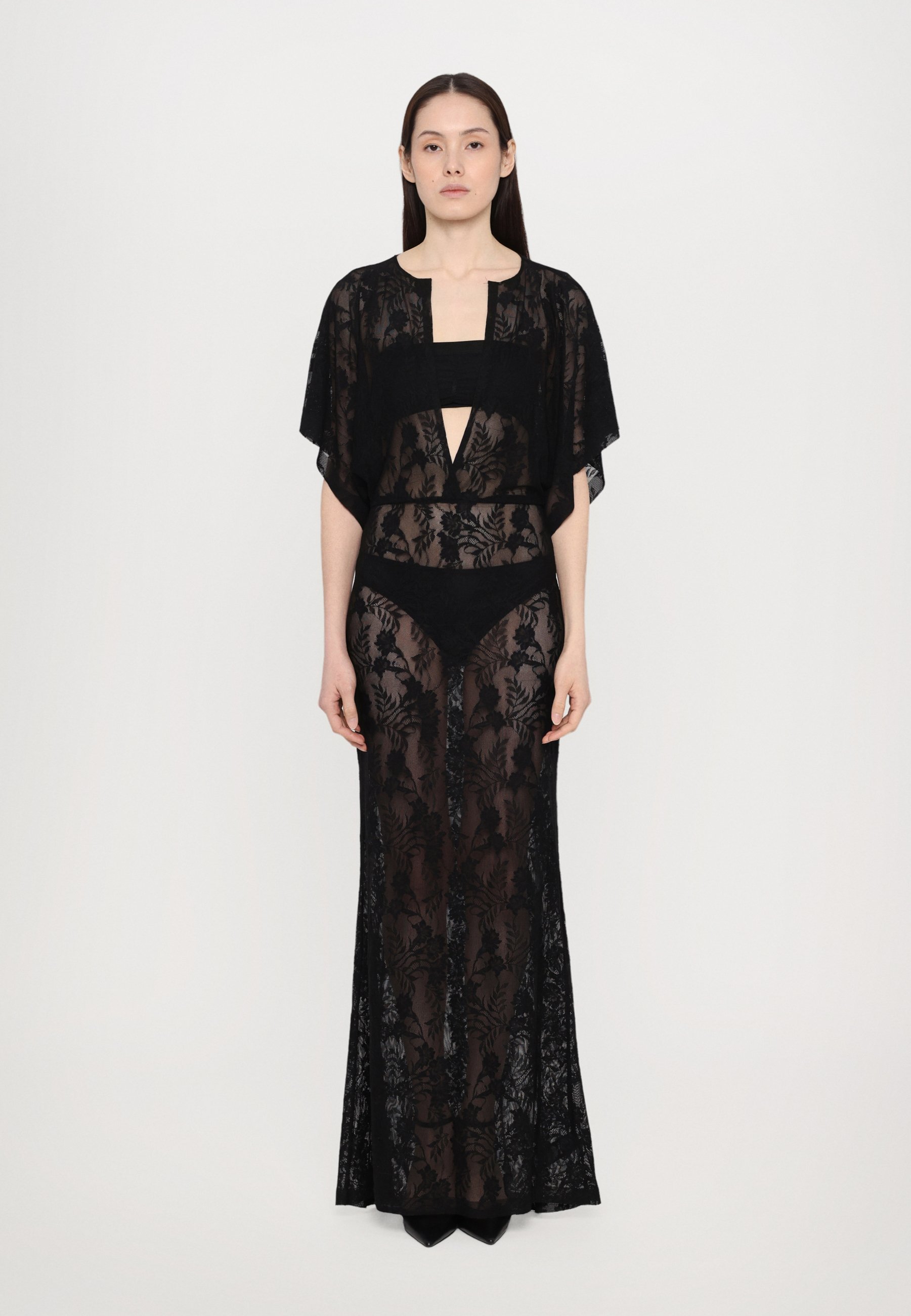 Norma Kamali OBIE GOWN - Maxi dress - black - Zalando Norma Kamali OBIE GOWN - Maxi dress - black - Zalando