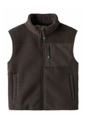 Vest - chocolate brown