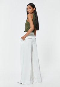 Koton CUT WORK - Broek - off white