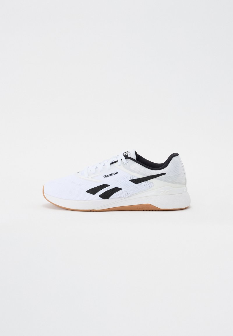 Reebok NANO X5 UNISEX - Treniņkurpes - white/black/reebok rubber gum