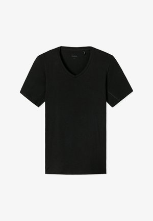 Schiesser Unterhemd/-shirt - schwarz