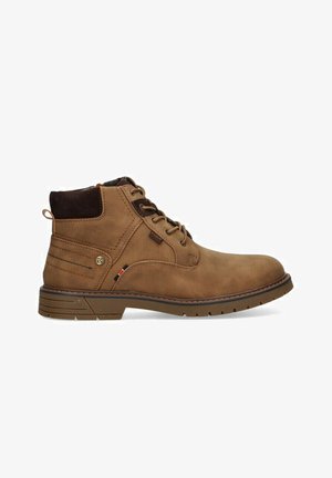 ETIKA TURKU - Botines con cordones - camel