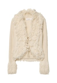 WITH TIE - Vest - white