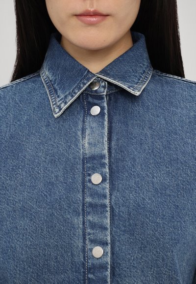 CLOSED SHORT SLEEVE SHIRT - Blus - blue denim