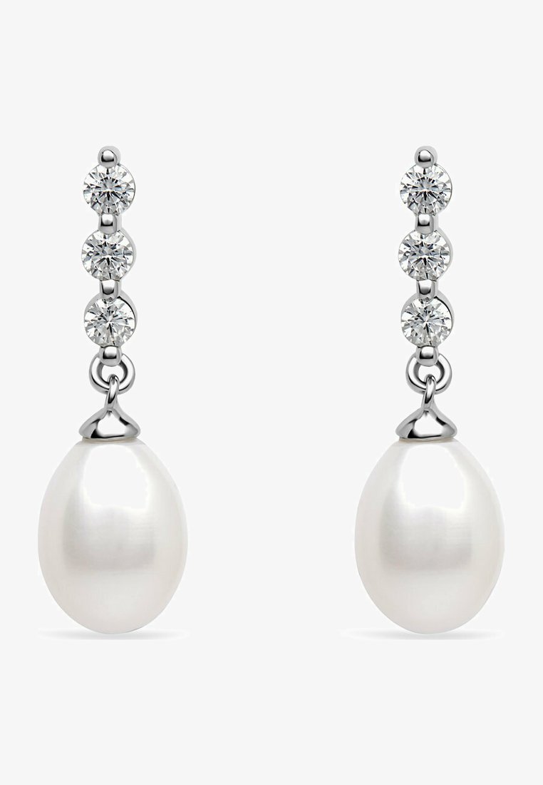 FAVS ZIRKONIA - Orecchini - silberfarben