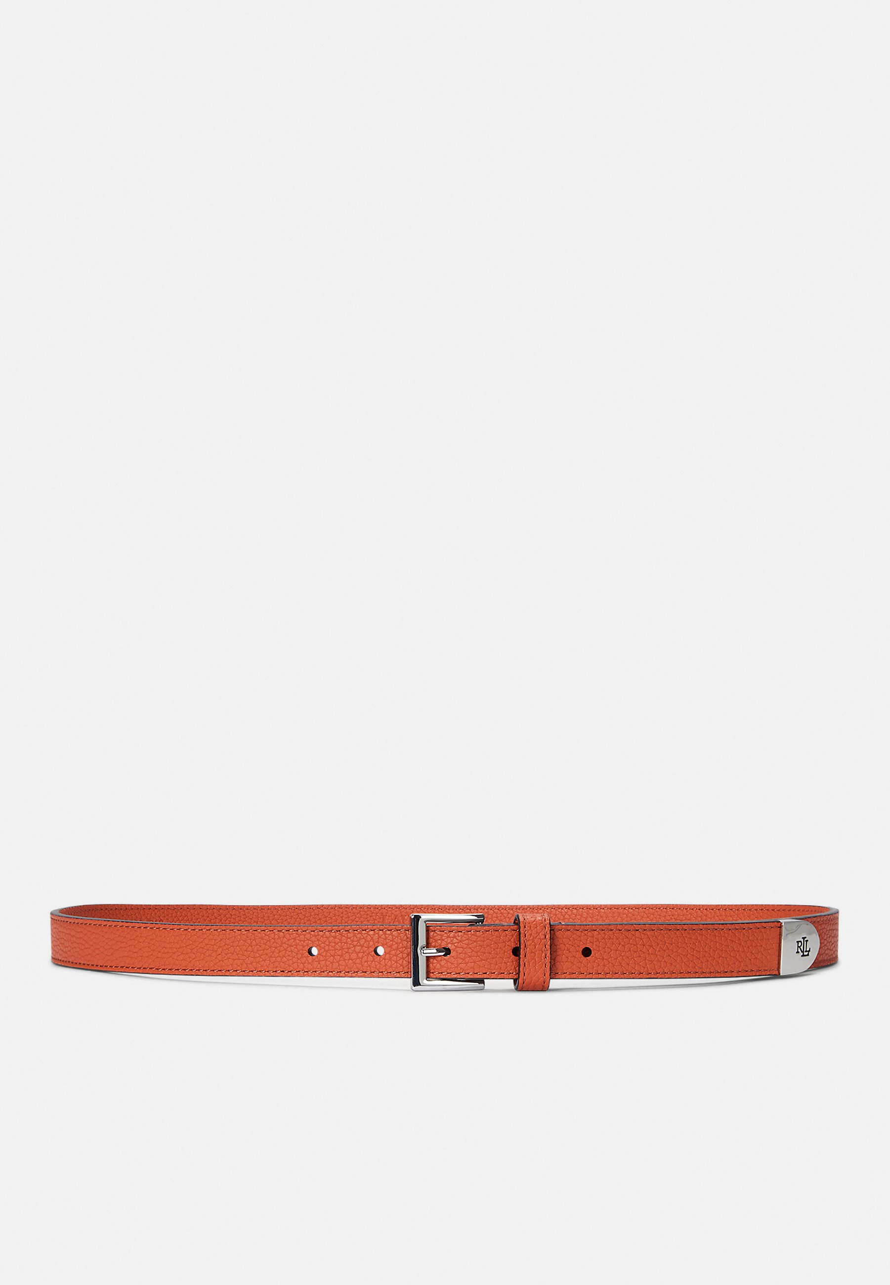 Lauren Ralph Lauren PEBBLED LEATHER SKINNY BELT - Belt 