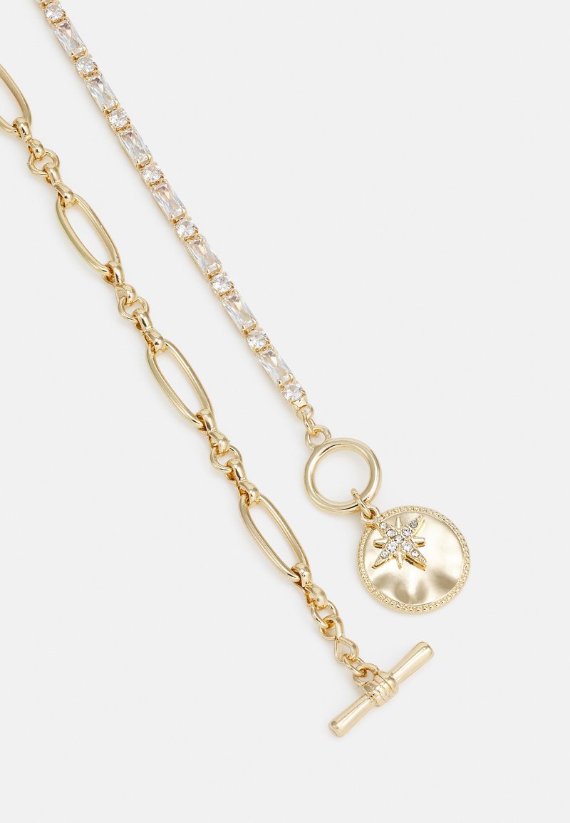 Damen Halsketten | Pieces PCLOUISE NECKLACE Halskette gold-coloured/goldfarben - XQ24213 Damen Halsketten | Pieces PCLOUISE NECKLACE Halskette gold-coloured/goldfarben - XQ24213
