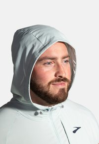 Brooks CANOPY - Giacca da running - grey skies autumnal dk ocean
