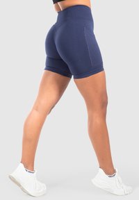 Smilodox TEMMY POCKET SEAMLESS - Leggings - marineblau