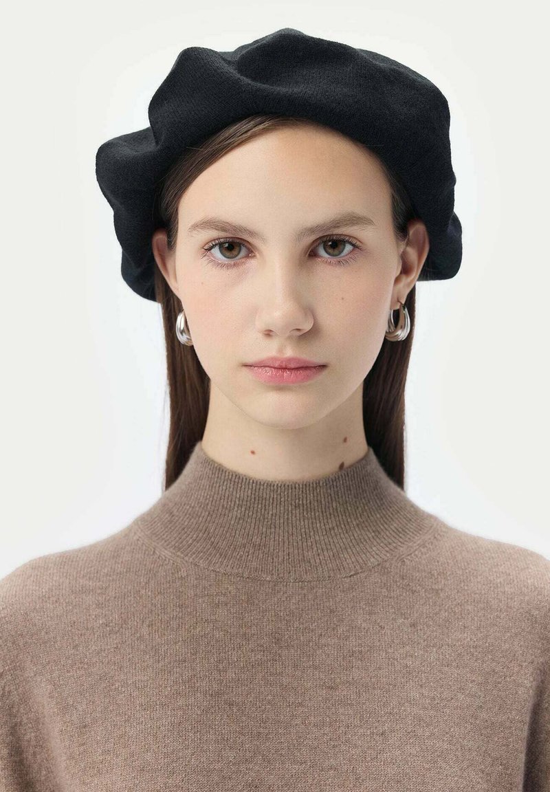 GOBI Cashmere BERET - Mössa - black